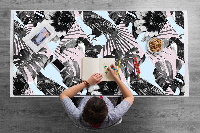 Base de secretária Patchwork tropical