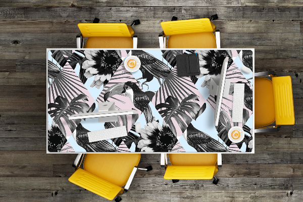 Base de secretária Patchwork tropical