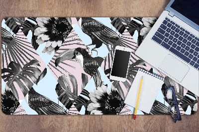 Base de secretária Patchwork tropical