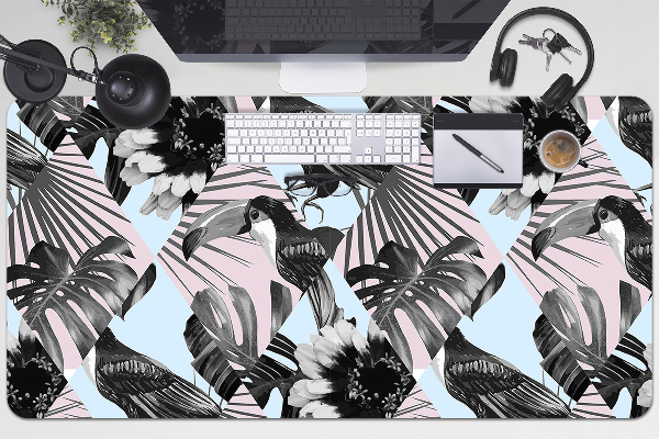 Base de secretária Patchwork tropical