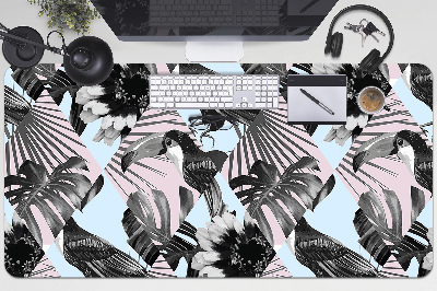 Base de secretária Patchwork tropical