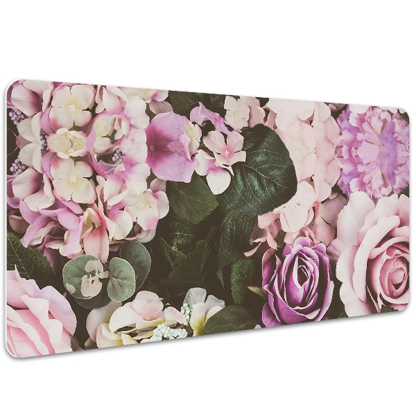 Tapete para secretária flores barrocas
