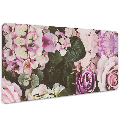 Tapete para secretária flores barrocas
