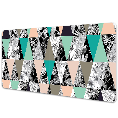 Base de secretária Patchwork tropical