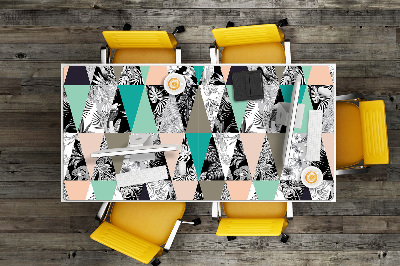 Base de secretária Patchwork tropical