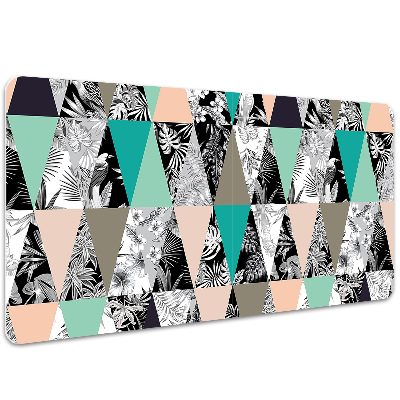 Base de secretária Patchwork tropical