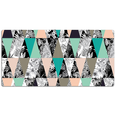 Base de secretária Patchwork tropical