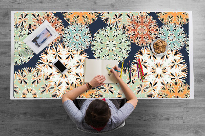 Tapete para secretária Mandalas coloridas