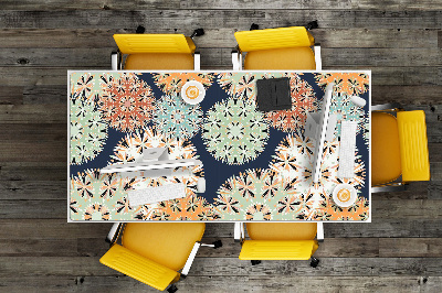 Tapete para secretária Mandalas coloridas