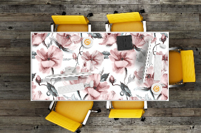 Base de secretária Pintura de flores