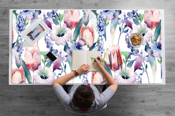 Tapete para secretária Buquê de primavera