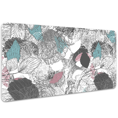 Tapete para secretária Padrão floral