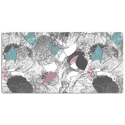 Tapete para secretária Padrão floral