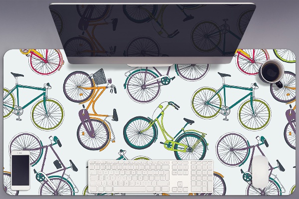 Tapete para secretária Bicicletas urbanas