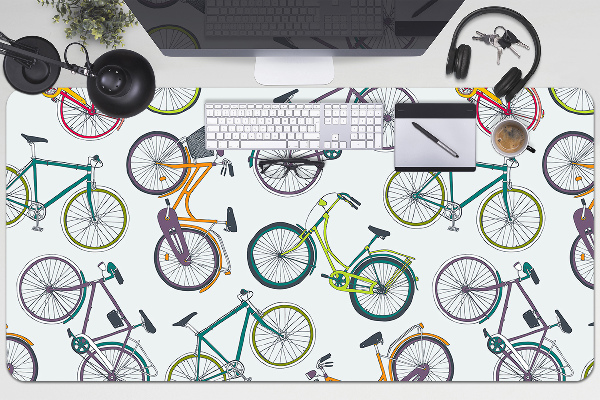 Tapete para secretária Bicicletas urbanas