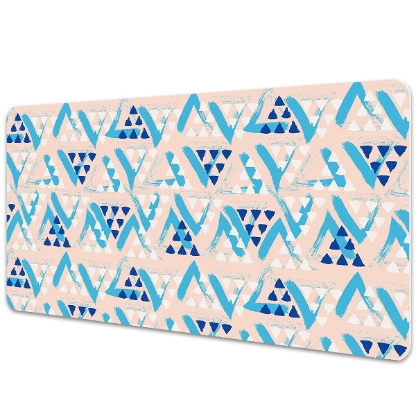 Tapete para secretária Padrão triangular