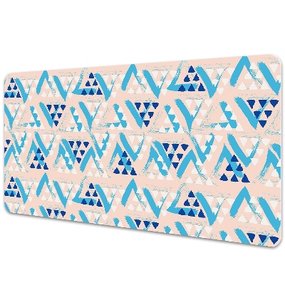 Tapete para secretária Padrão triangular