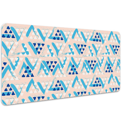 Tapete para secretária Padrão triangular