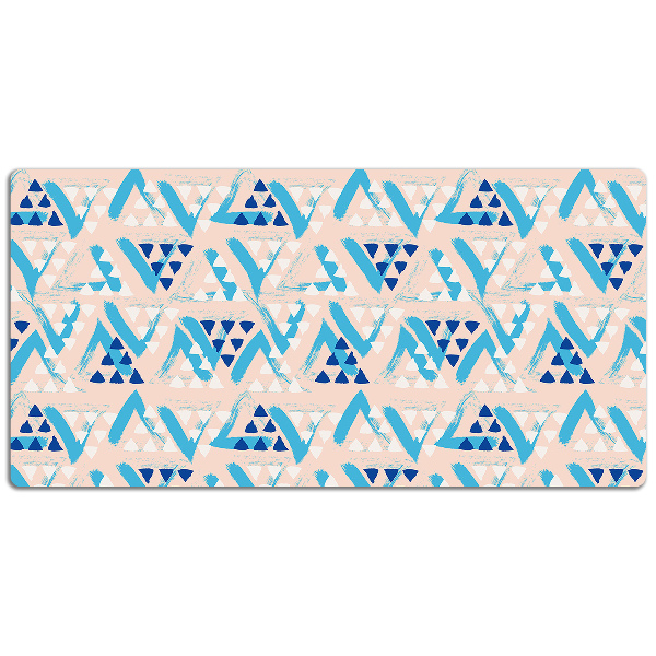 Tapete para secretária Padrão triangular