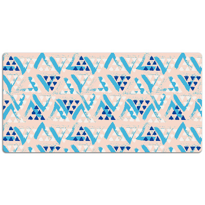 Tapete para secretária Padrão triangular