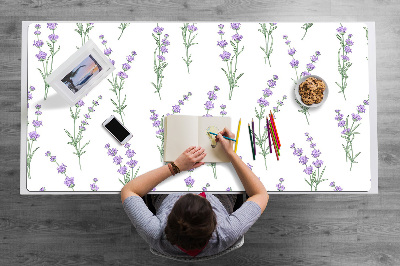 Tapete de secretária flores de lavanda