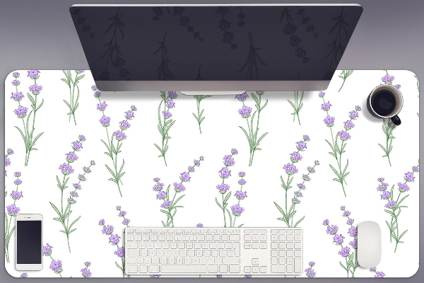 Tapete de secretária flores de lavanda