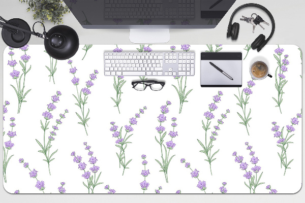 Tapete de secretária flores de lavanda