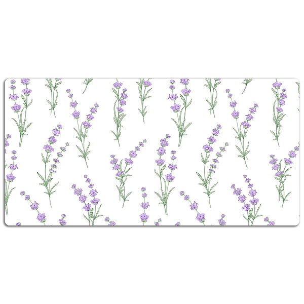 Tapete de secretária flores de lavanda