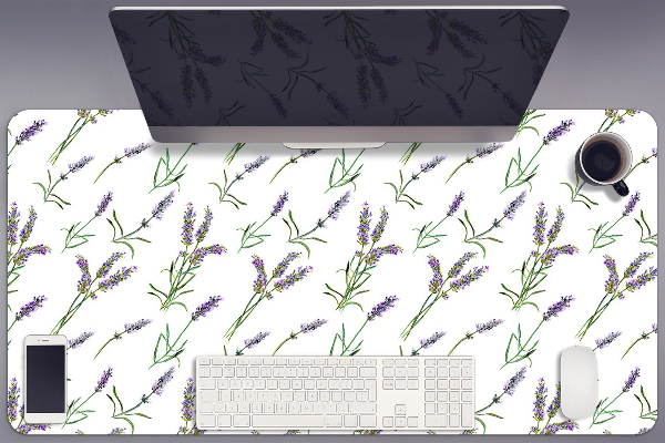 Base de secretária flores de lavanda