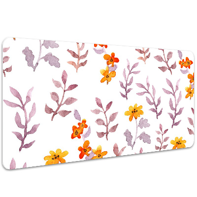 Tapete para secretária Flores pintadas