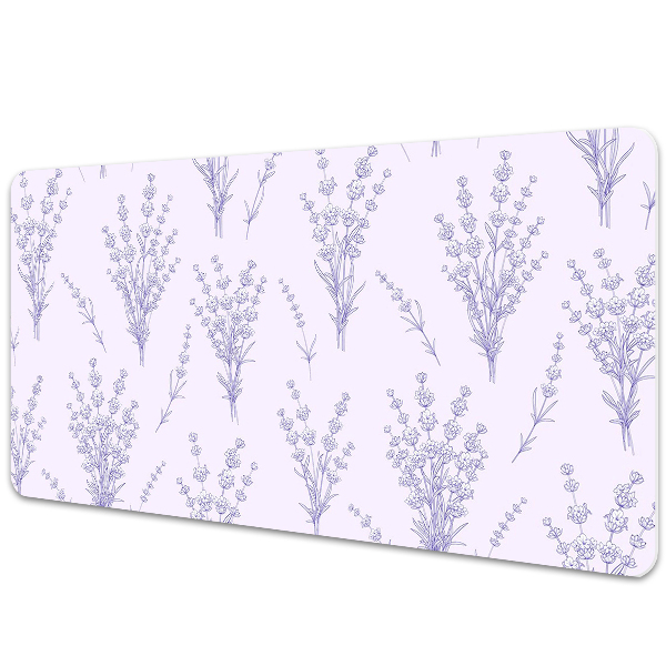 Tapete de secretária flores de lavanda