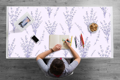 Tapete de secretária flores de lavanda
