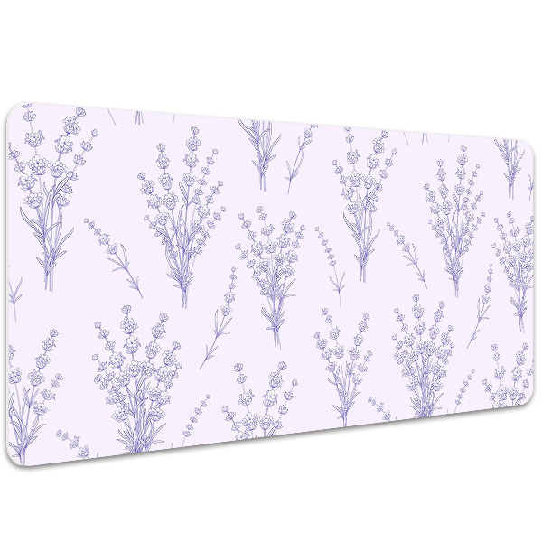 Tapete de secretária flores de lavanda