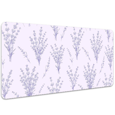 Tapete de secretária flores de lavanda