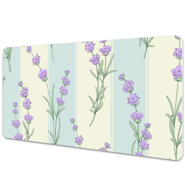 Tapete para secretária flores de lavanda