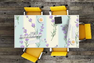 Tapete para secretária flores de lavanda