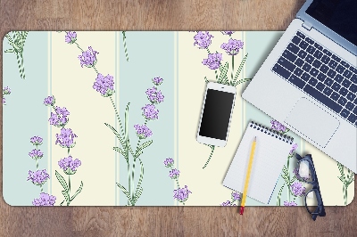 Tapete para secretária flores de lavanda