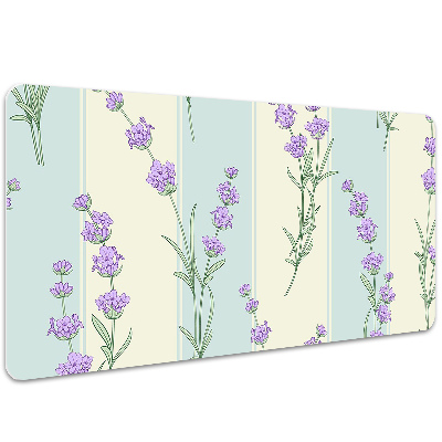 Tapete para secretária flores de lavanda