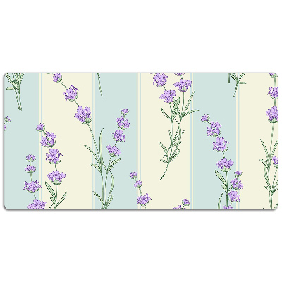 Tapete para secretária flores de lavanda