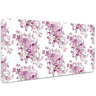 Tapete para secretária flores cor de rosa