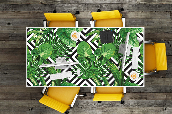 Base de secretária Folhas tropicais
