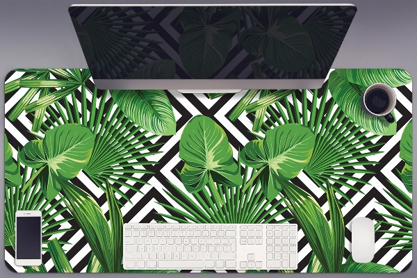 Base de secretária Folhas tropicais