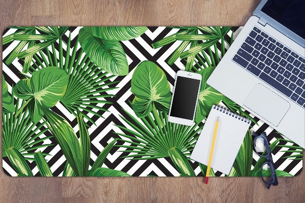 Base de secretária Folhas tropicais