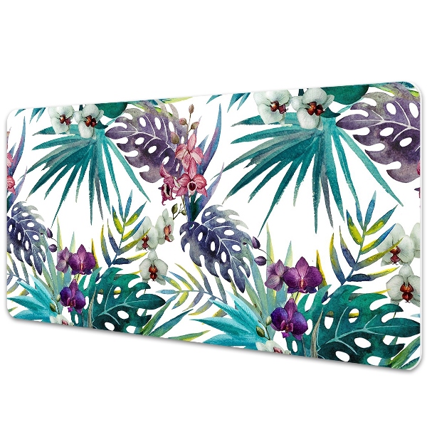 Tapete de secretária Folhas tropicais