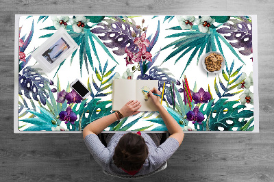 Tapete de secretária Folhas tropicais