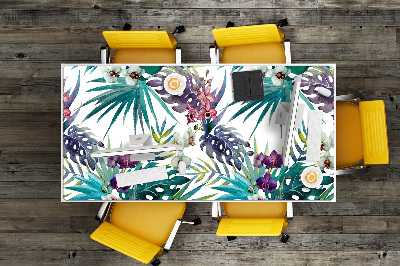 Tapete de secretária Folhas tropicais