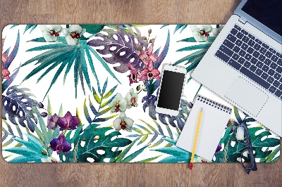 Tapete de secretária Folhas tropicais