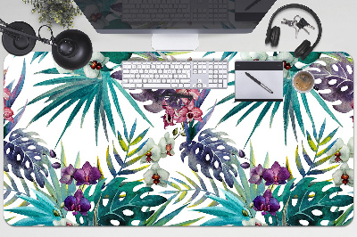 Tapete de secretária Folhas tropicais