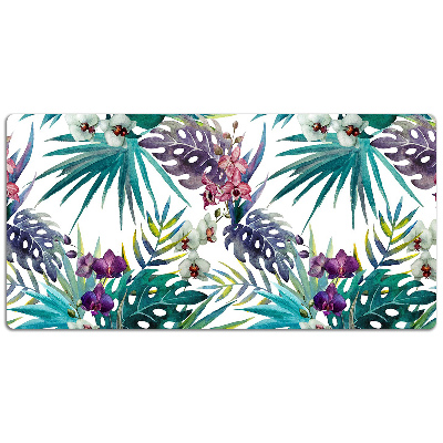 Tapete de secretária Folhas tropicais