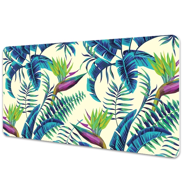 Tapete para secretária Pintura tropical